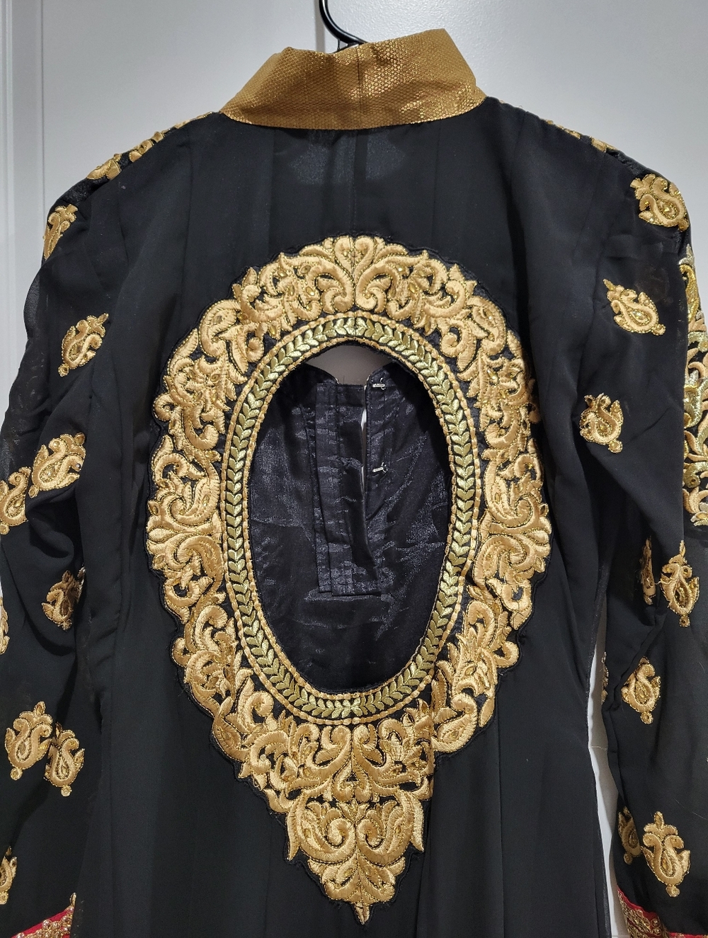 New Boho Anarkali Embroidered & Beaded Tunic Kurta Top XS/S - Picture 4 of 13